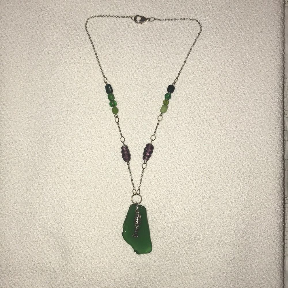 ✅ Fish Bone Necklace
